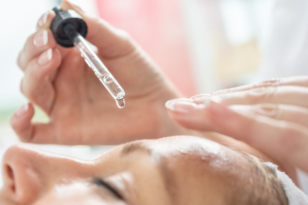 Hautbehandlung in der Praxis